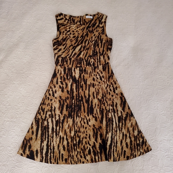 Calvin Klein Dresses & Skirts - Calvin Klein Animal Print Dress